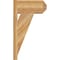 Ekena Millwork Traditional Craftsman Rough Sawn Outlooker, Western Red Cedar, 8"W x 16"D x 28"H OUT08X16X28TRA04RWR - alternate 3